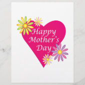 Happy Mothers Day Flyer (Voorkant)