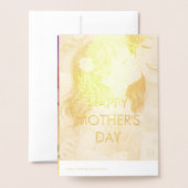 HAPPY MOTHERS DAY  FOLIE KAARTEN (Met envelop)
