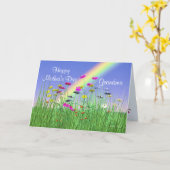 Happy Mothers Day for Grandma Spring Flowers Kaart (Gele Bloem)