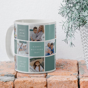 Happy Mothers Day Foto Grid Keepsake Koffiemok