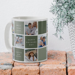 Happy Mothers Day Foto Grid Keepsake Koffiemok