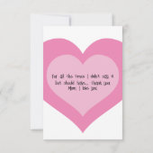 Happy Mothers Day Foto Kaart (Achterkant)