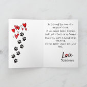 Happy Mother's Day from your Dachshund Dog Card Kaart (Binnen)