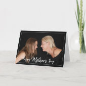 Happy Mothers Day Full Photo Feestdagen Kaart (Voorkant)