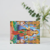 Happy Mothers Day Gift Ideeën Hindu Goddess Postca Briefkaart (Staand voorkant)