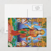 Happy Mothers Day Gift Ideeën Hindu Goddess Postca Briefkaart (Voorkant / Achterkant)