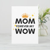 Happy mother's day greeting card (Staand voorkant)
