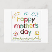 Happy Mother's Day Greeting Card Briefkaart (Voorkant)