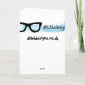 Happy Mothers Day - Hap-Bee Moederdag Kaart (Achterkant)