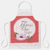 Happy Mothers Day heeft een mooie dag en een beter Schort (Voorkant)