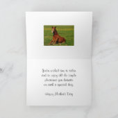 Happy Mothers Day Horse Kaart (Binnen)