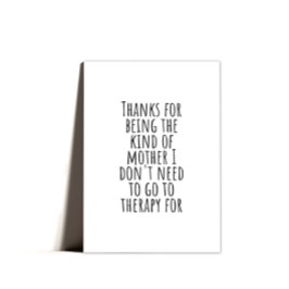 Happy Mothers Day Humor Feestdagen Kaart