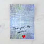 Happy Mothers Day Je bent de grootste Canadese gan Kaart (Binnen)