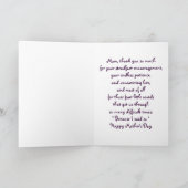 Happy Mothers Day Kaart (Binnen)
