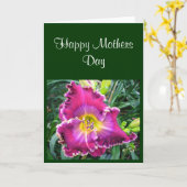 Happy Mothers Day Kaart (Gele Bloem)