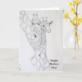 Happy Mothers Day Kaart (Gele Bloem)