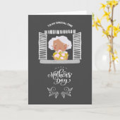 Happy Mothers Day Kaart (Gele Bloem)