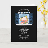 Happy Mothers Day Kaart (Gele Bloem)