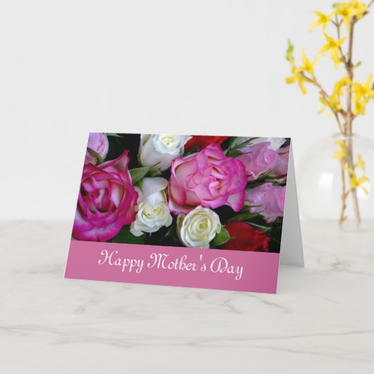 Happy Mothers Day Kaart (Gele Bloem)