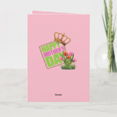 Happy Mothers Day Kaart (Achterkant)