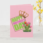 Happy Mothers Day Kaart (Gele Bloem)