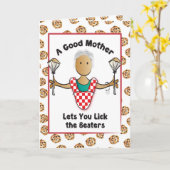 Happy Mothers Day Kaart - Funny and Fun (Gele Bloem)