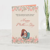 Happy Mothers Day Katten Kaart (Voorkant)
