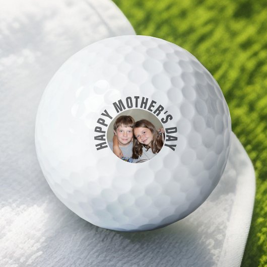 Happy Mother's Day - Kids Photo for Mom Golfballen