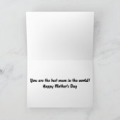 Happy Mothers Day - Kind & Cadeau Kaart (Binnen)