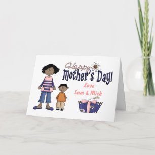 Happy Mothers Day - Kind & Cadeau Kaart