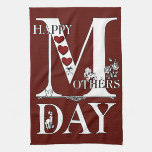 Happy Mothers Day Kitchen Towel Theedoek