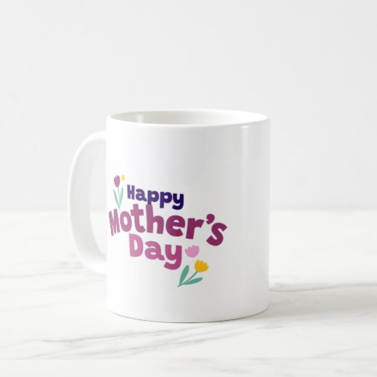 Happy Mother's Day Koffiemok (Voorkant links)
