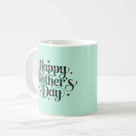 Happy Mothers Day Koffiemok (Voorkant links)