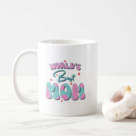 Happy Mothers Day Koffiemok (Met donut)