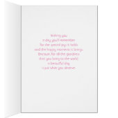 Happy Mothers Day, Labrador Dog Roos, Schattig (Binnen (Rechts))