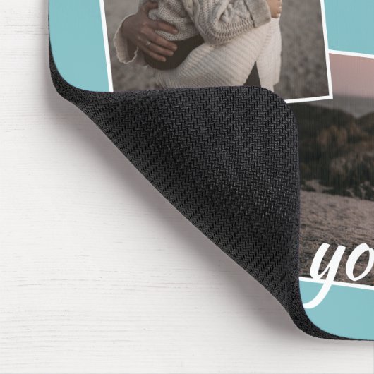 Happy Mothers Day Ma We houden van je foto's Muismat (Hoek)