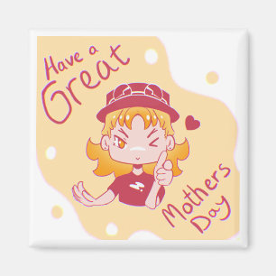 Happy Mothers day. Magneet