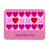 Happy Mothers Day Magneet (Horizontaal)