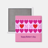 Happy Mothers Day Magneet (Voorkant / Achterkant)