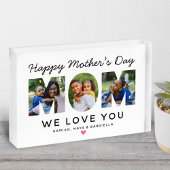 Happy Mothers Day mam Custom Collage Fotoblokken