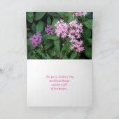 Happy Mothers Day, mam Kaart (Binnen)