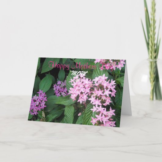 Happy Mothers Day, mam Kaart (Voorkant)