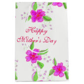 Happy Mothers Day Medium Gift Bag Medium Cadeauzakje (Voorkant)