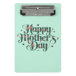 Happy Mothers Day Mini Klembord