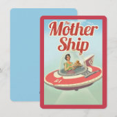  Happy Mothers Day MoederShip and Cookies Feestdagenkaart (Voorkant / Achterkant)