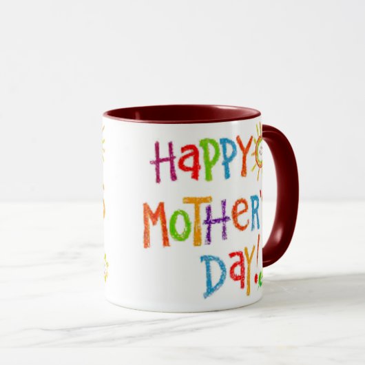 Happy Mothers day Mok (Voorkant rechts)