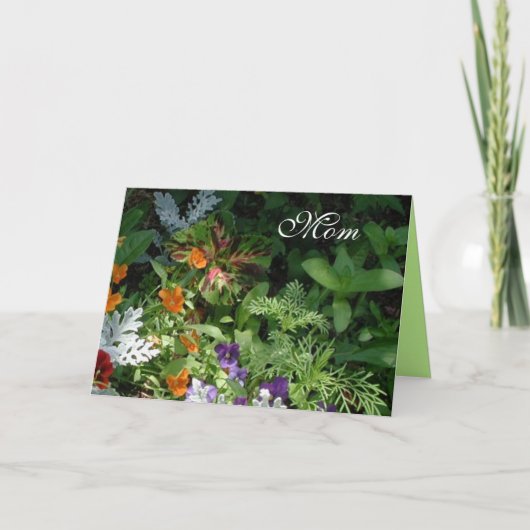 Happy Mothers Day Mom Kaart beroemd gemaakt door J (Voorkant)