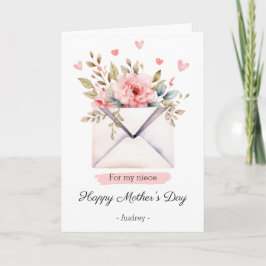 Happy Mothers Day naar mijn nichtje  Kaart