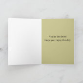 Happy Mother's Day Nightingale Birds in Tree  Kaart (Binnen)