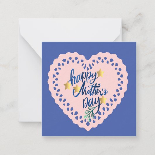 Happy Mothers day Note card Notitiekaartje (Voorkant)